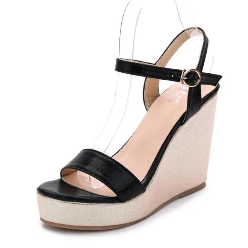 Small Size Open Toe Wedge Sandals GS335