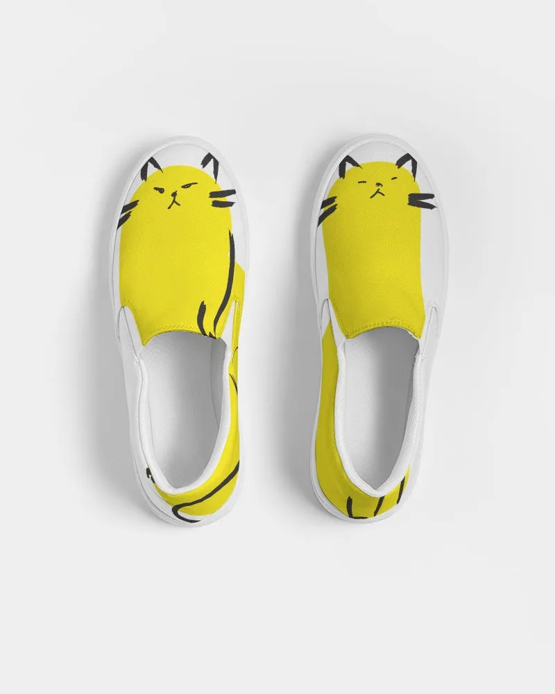 SMF Love Cats Feminine Slip-On Canvas Shoe