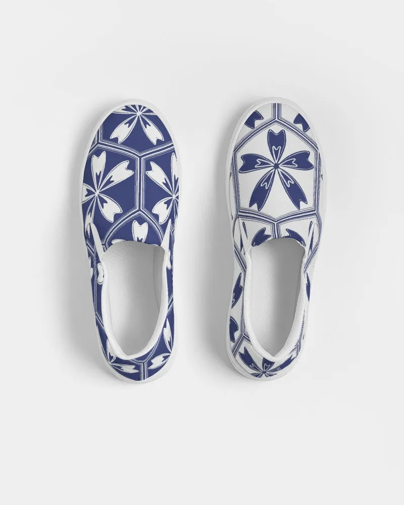 SMF Sakura Feminine Slip-On Canvas Shoe