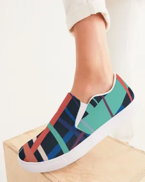 SMF Weave Feminine Slip-On Canvas Shoe