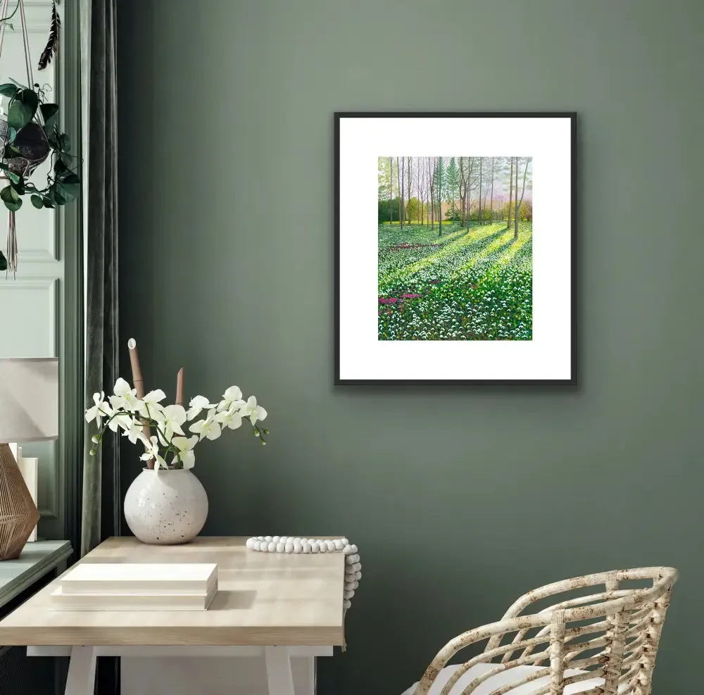 Snowdrops & Cyclamen Limited Edition Print