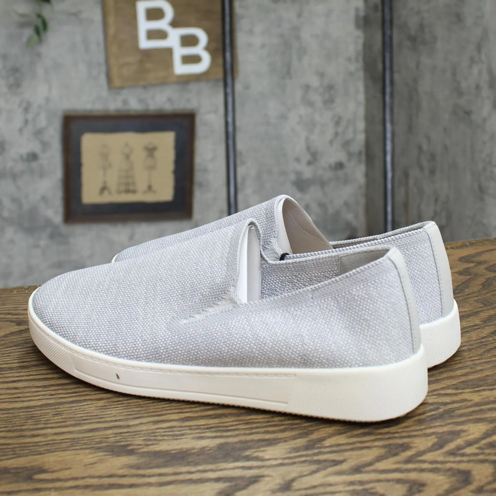 Sonoma Goods For Life Catahoula Womens Low Top Slip-On Shoes Med Gray 9.5M