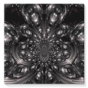 Space Journey Fractal Canvas Wrap
