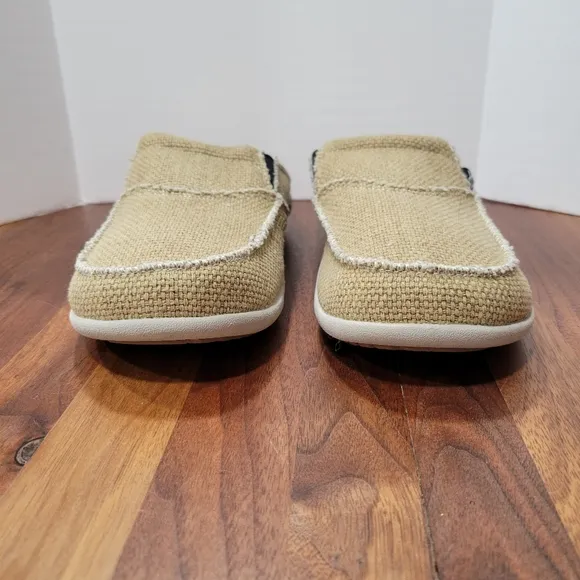 Spenco Siesta Slide Lightweight Slip On Tan Arch Support Size 10