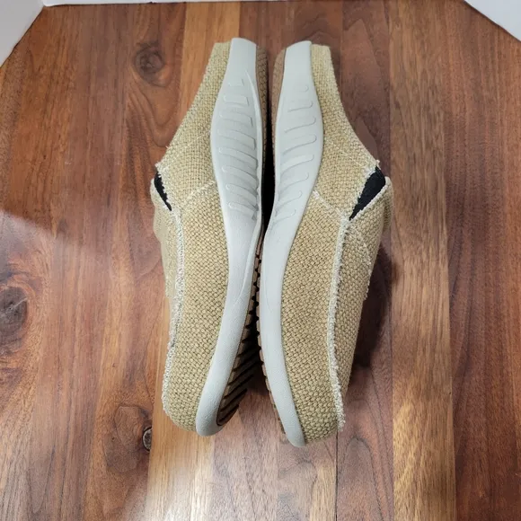 Spenco Siesta Slide Lightweight Slip On Tan Arch Support Size 10