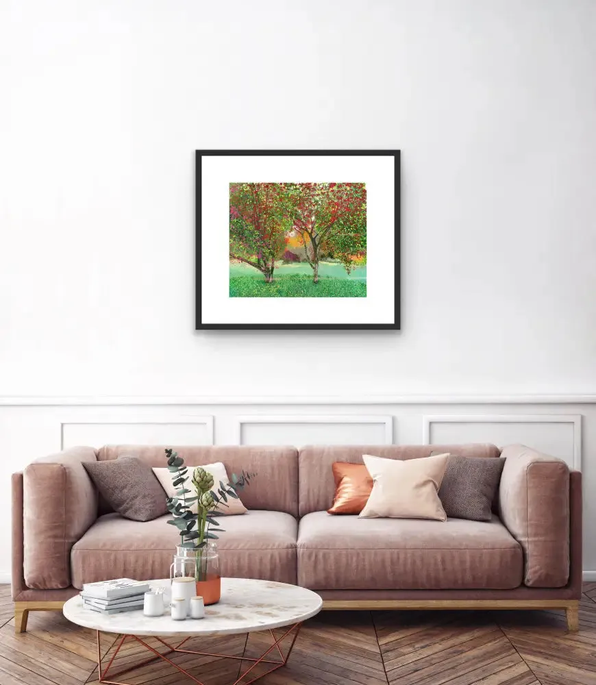 Spindle Trees Limited Edition Print