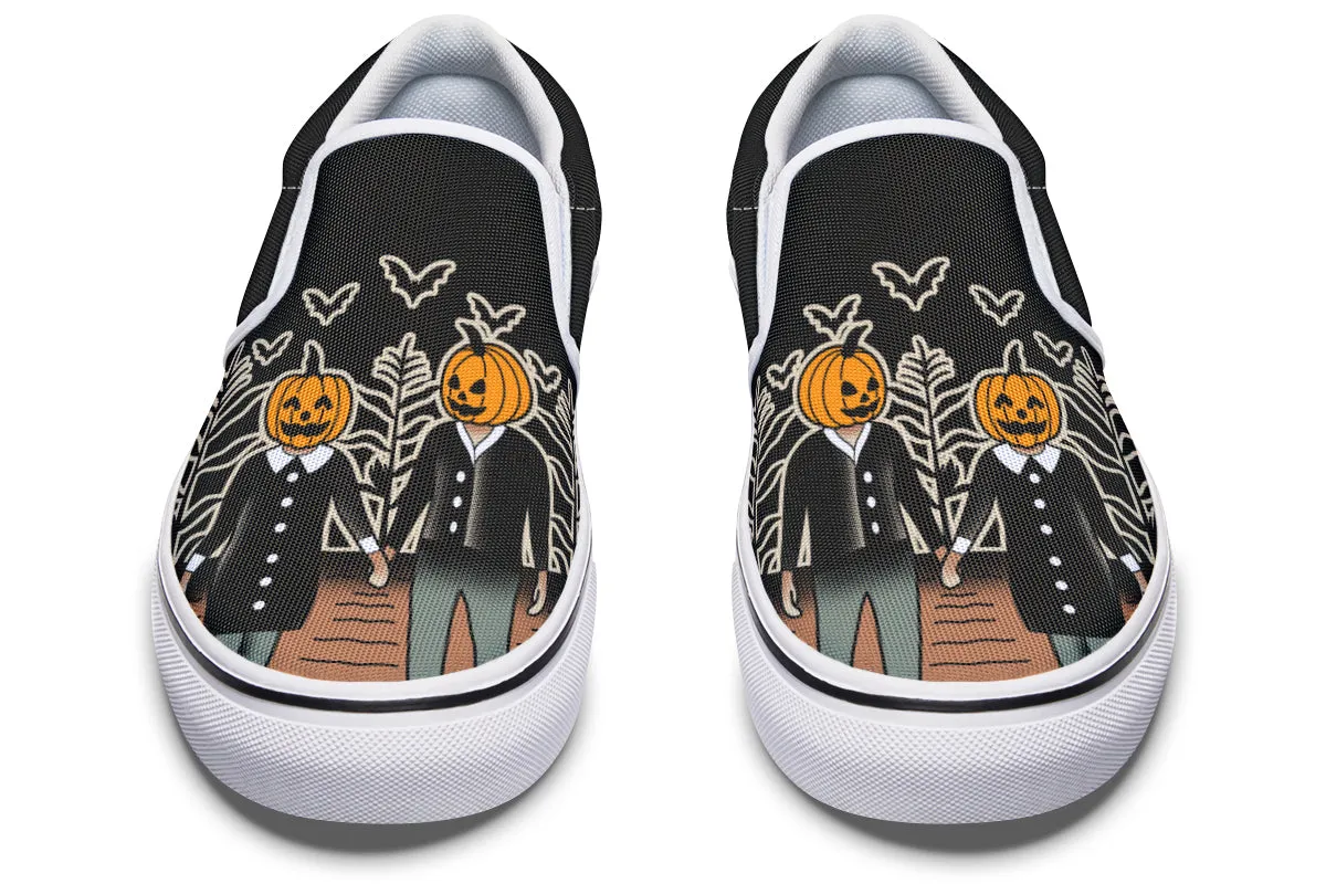 Spooky Season Slip On Shoes
