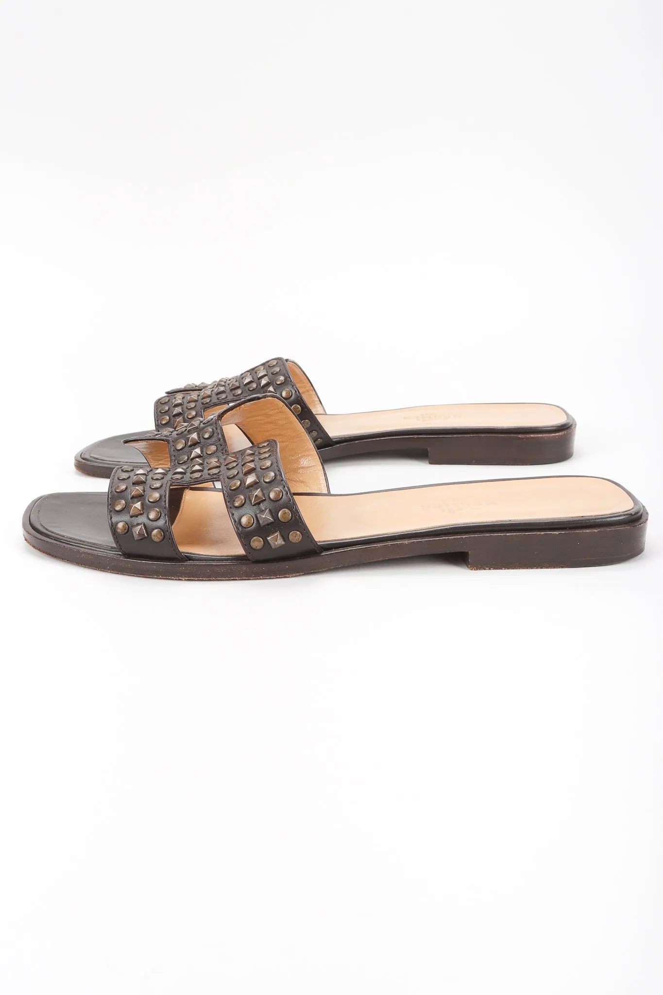 Studded Leather Oran Sandal
