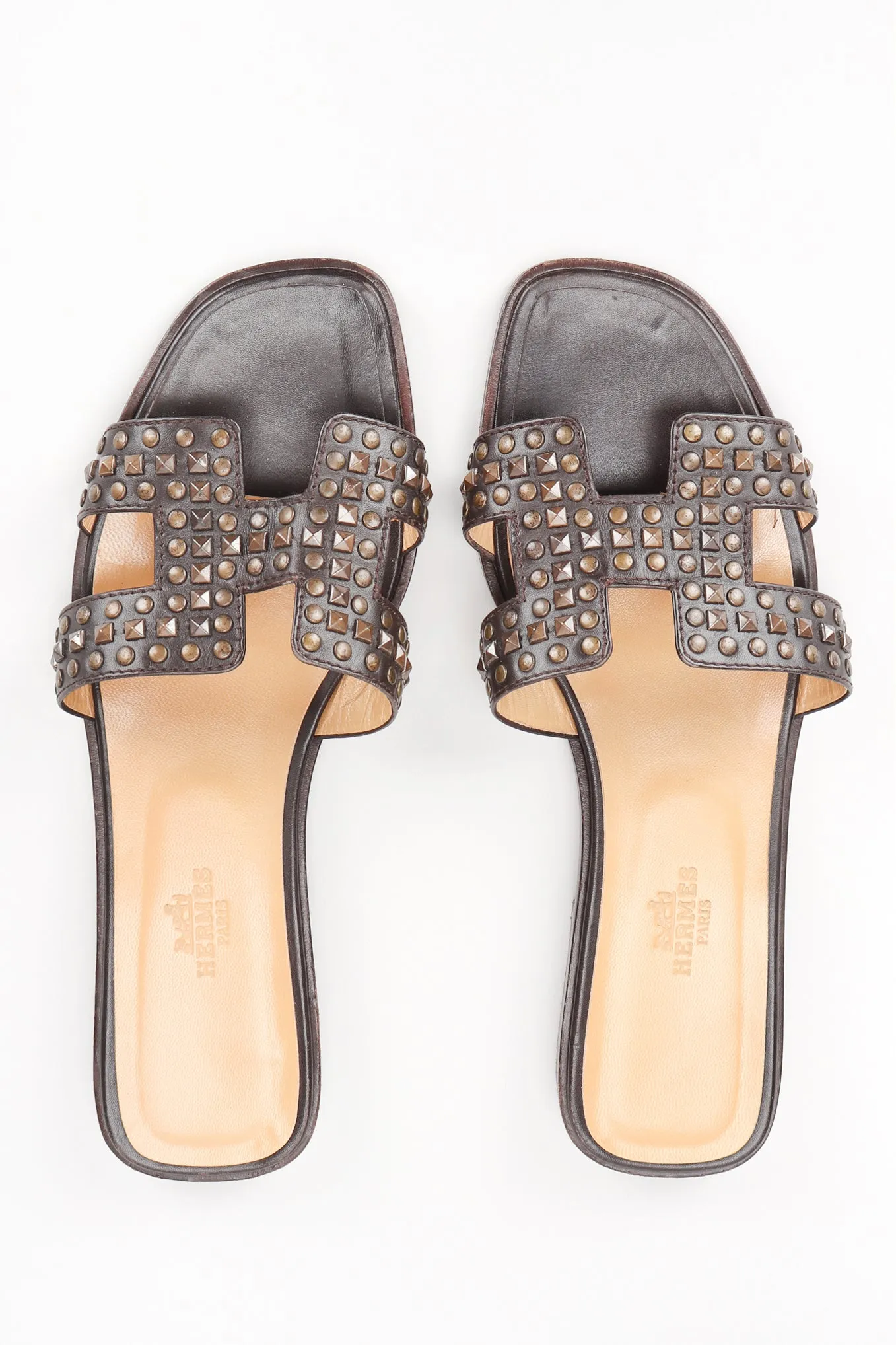 Studded Leather Oran Sandal