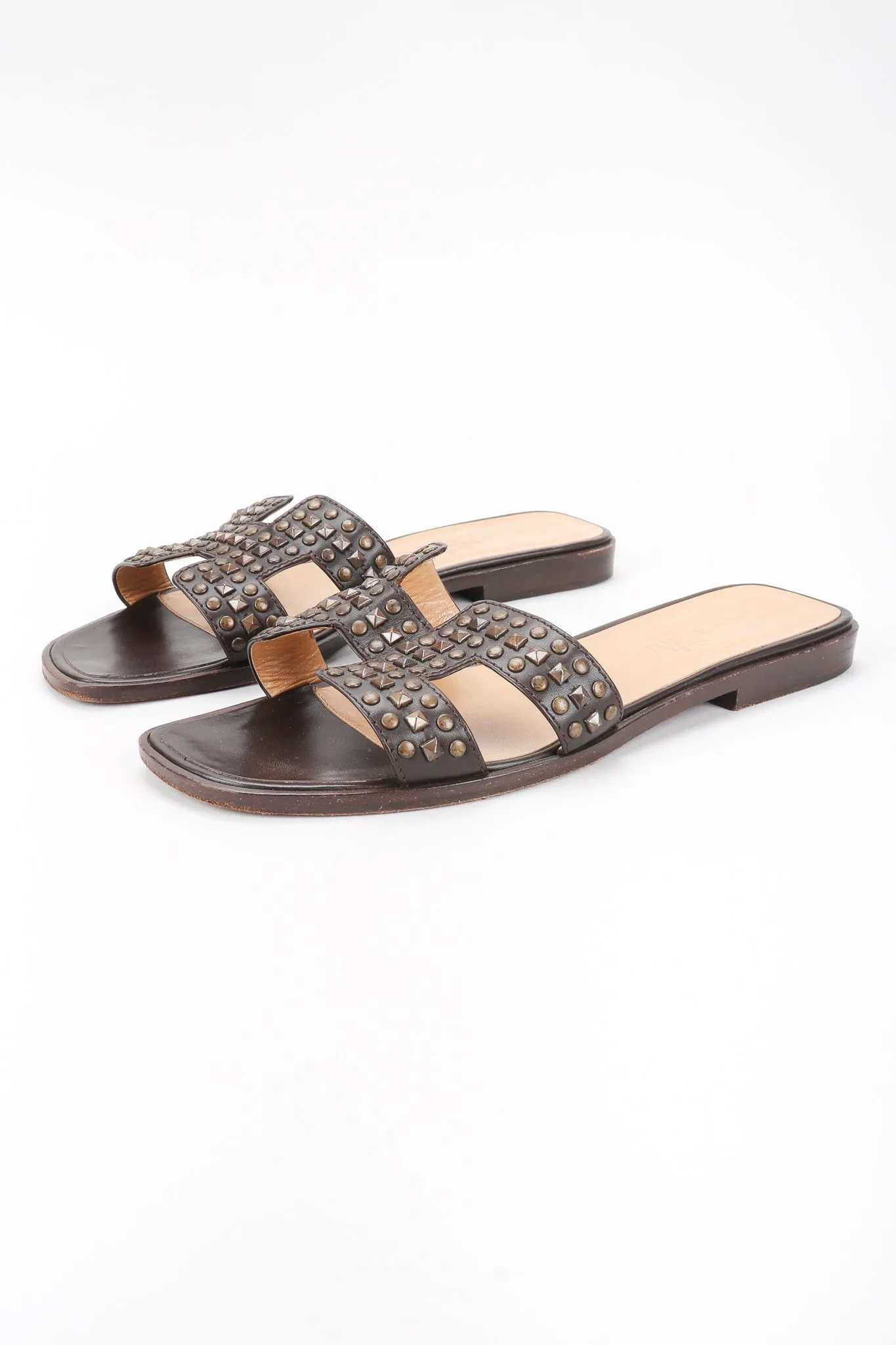 Studded Leather Oran Sandal