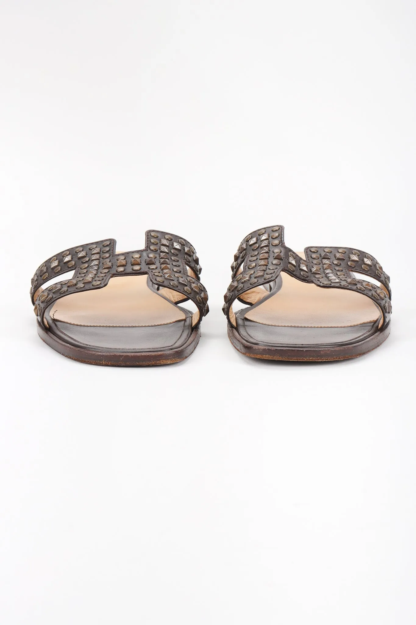 Studded Leather Oran Sandal