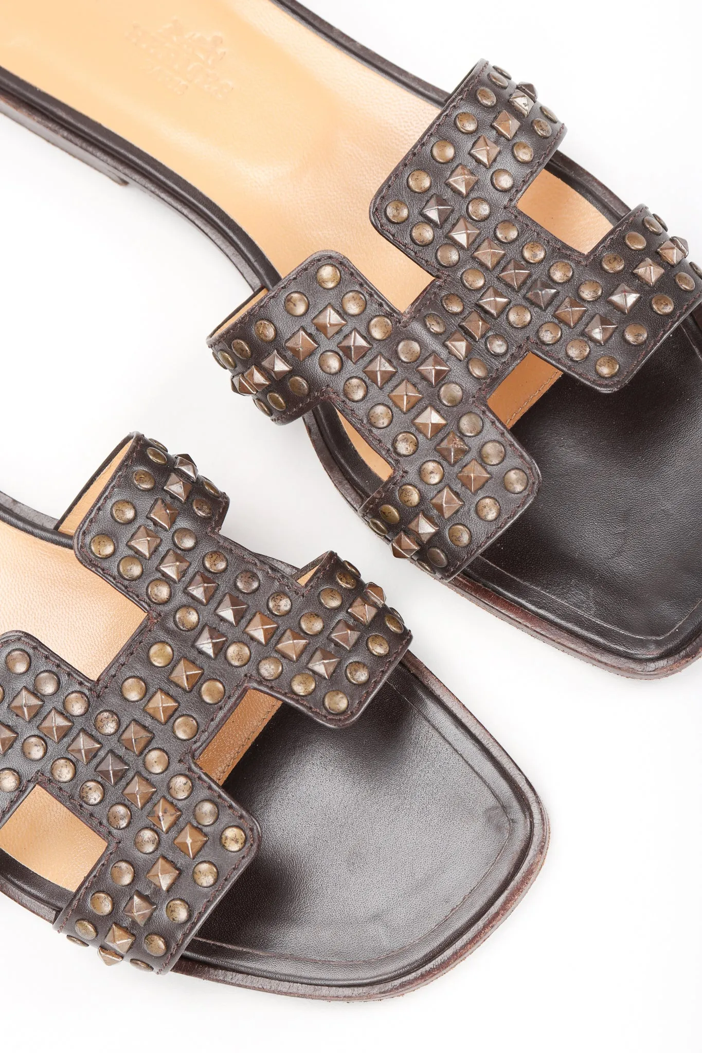 Studded Leather Oran Sandal