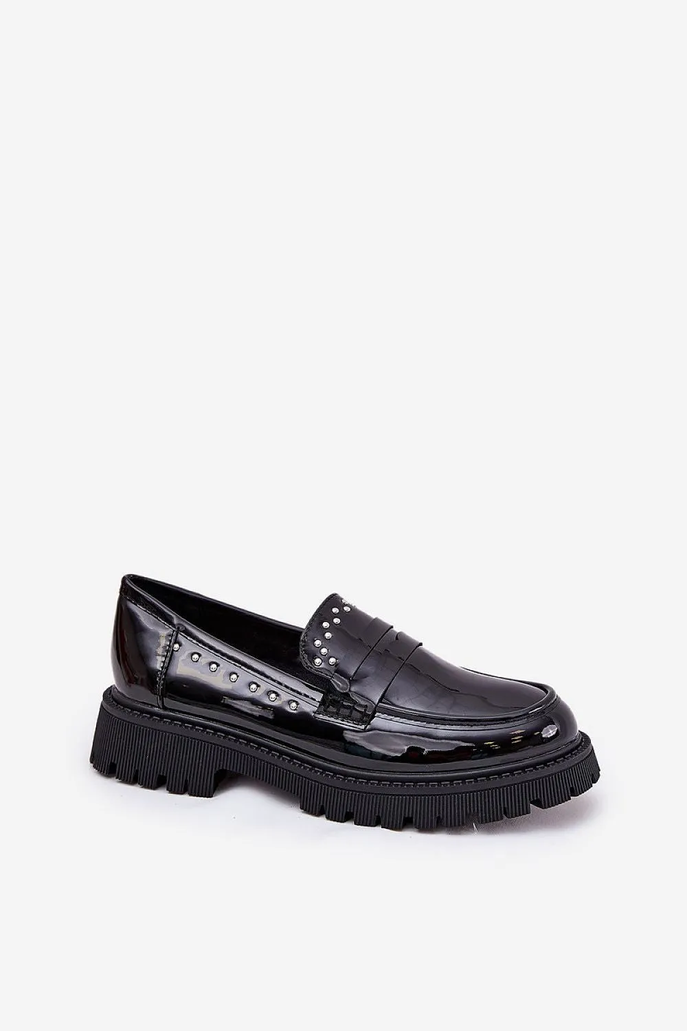 Stylish eco leather moccasins