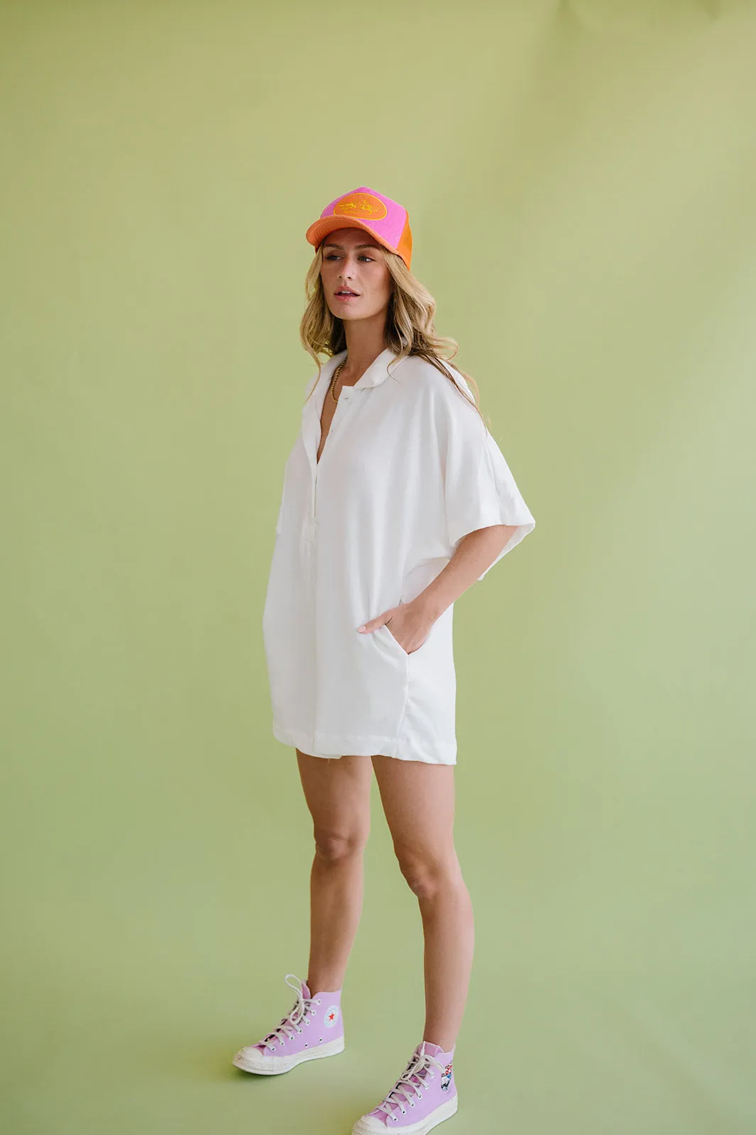Summer BFF Romper // White