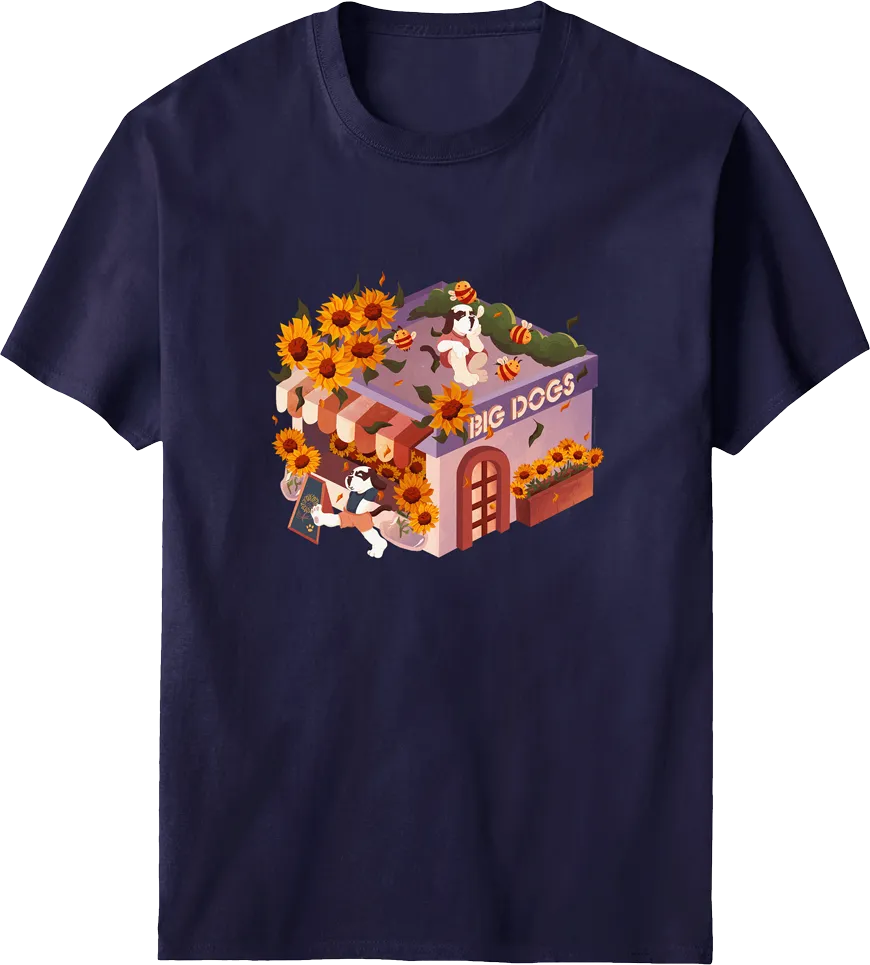 Sunflowers Flower Shop T-shirt