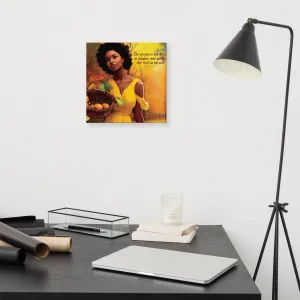 Sweet Woman OF Harvest - Digital Art Canvas