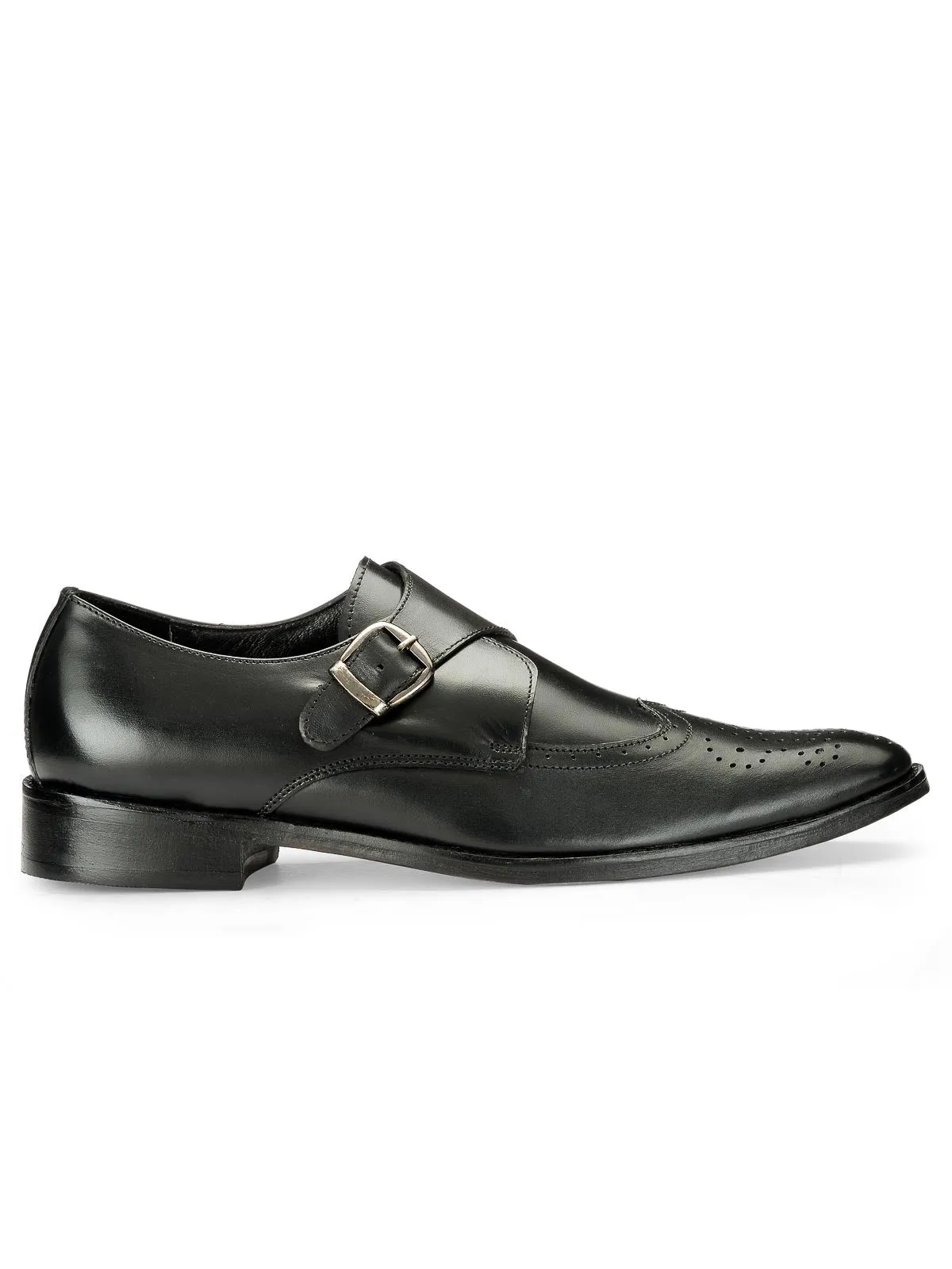 Teakwood Genuine Leather Monk Shoes