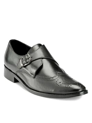 Teakwood Genuine Leather Monk Shoes