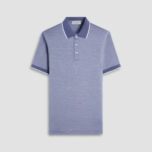 Textured Jacquard Polo Shirt