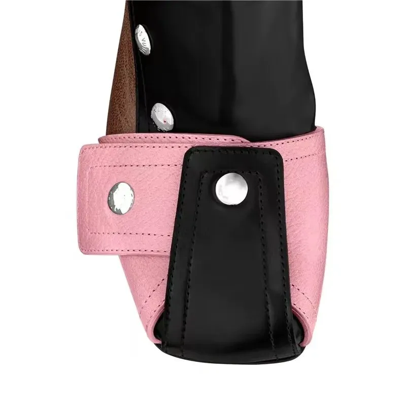 Thick Soled Slope Heel Short Boots Sexy Side Zipper High Heel  Women's Shoes