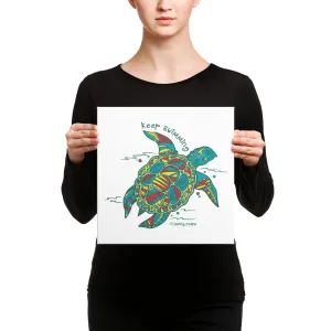 Tipsy Turtle - Canvas Art