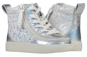 Toddler Unicorn Metallic Glitter Billy Classic Lace Highs