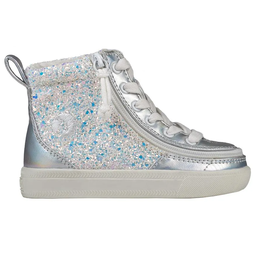 Toddler Unicorn Metallic Glitter Billy Classic Lace Highs
