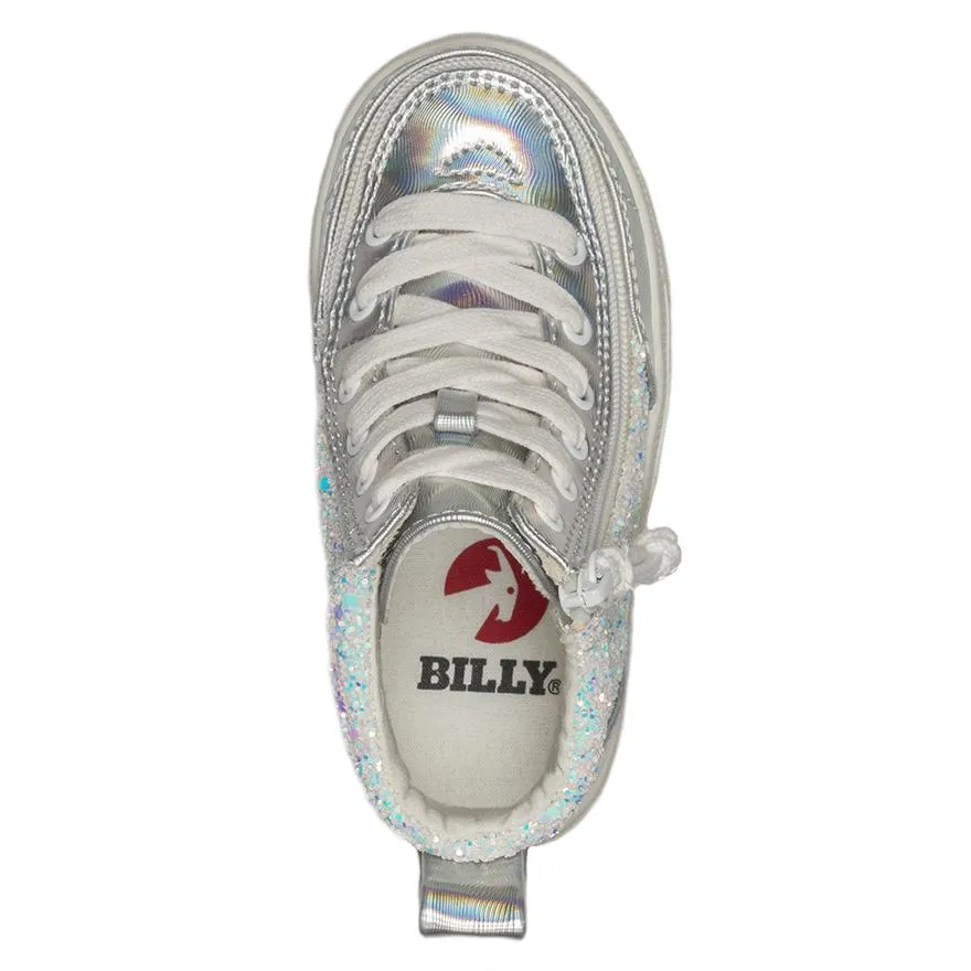 Toddler Unicorn Metallic Glitter Billy Classic Lace Highs
