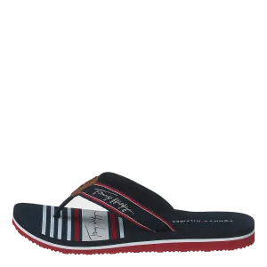 Tommy Signature Beach Sandal Rwb