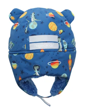 Trapper Hat Dino Blue