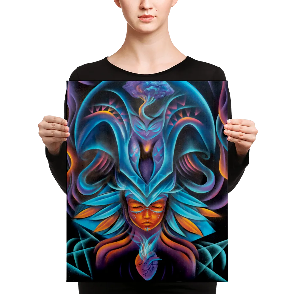 Tribal Heart Canvas