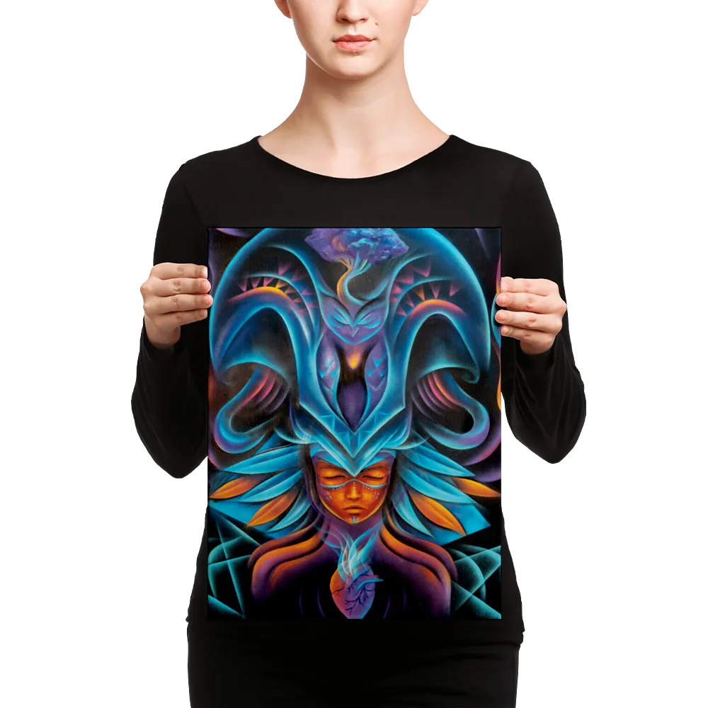 Tribal Heart Canvas