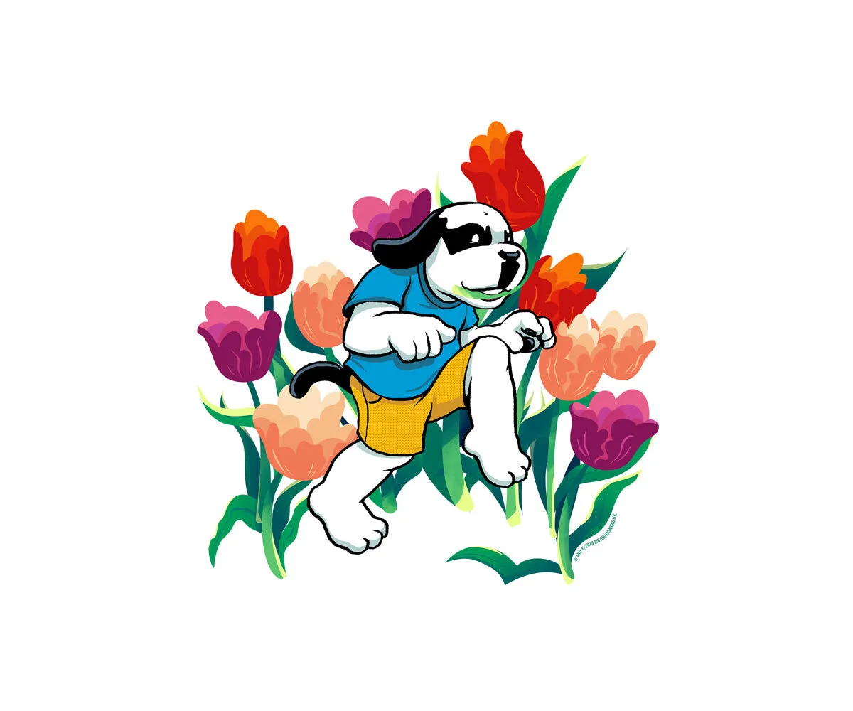 Tulip Dog T-shirt