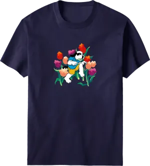 Tulip Dog T-shirt