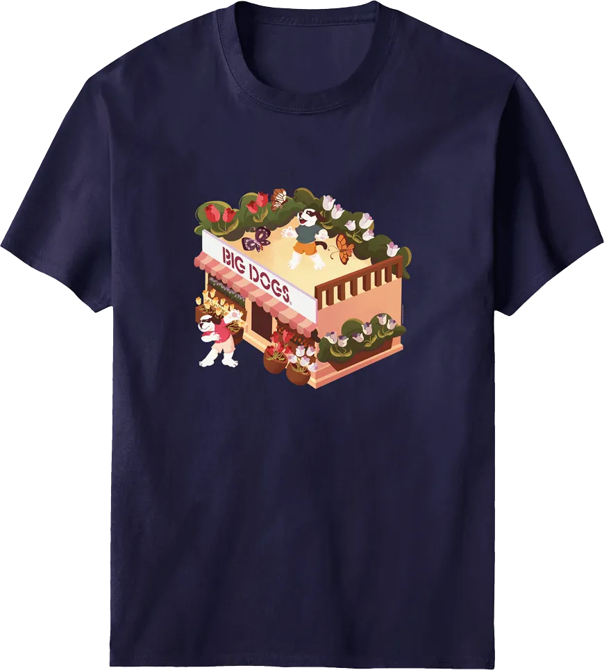 Tulips Flower Shop T-shirt