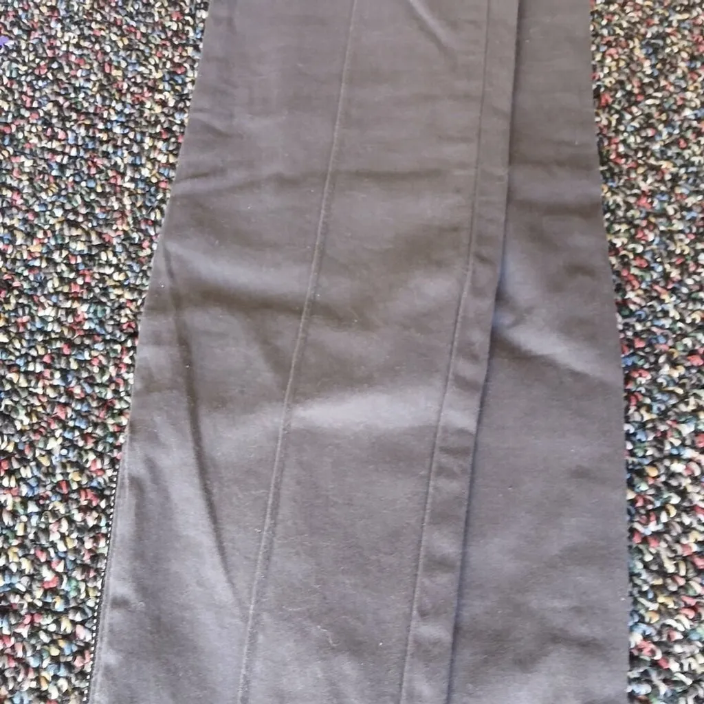 UGC Forever 21 Charcoal Grey Skinny Slacks with ankle zippers size lg