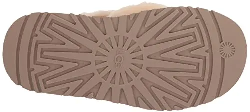 UGG Women's Disco Cross Slide Slipper, Chestnut, 8
