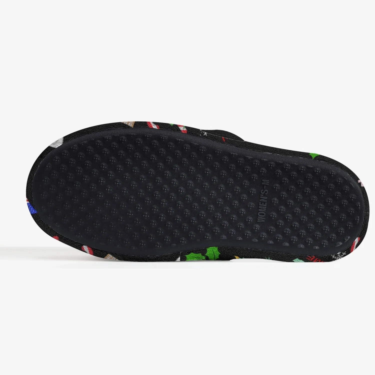 Unisex Classic Cotton Slippers east 'Christmas in New York'