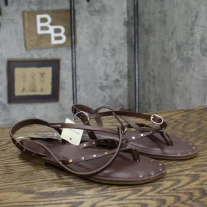 Universal Thread Womens Nikki Studded Thong Sandals 89998544 Brown 6.5M