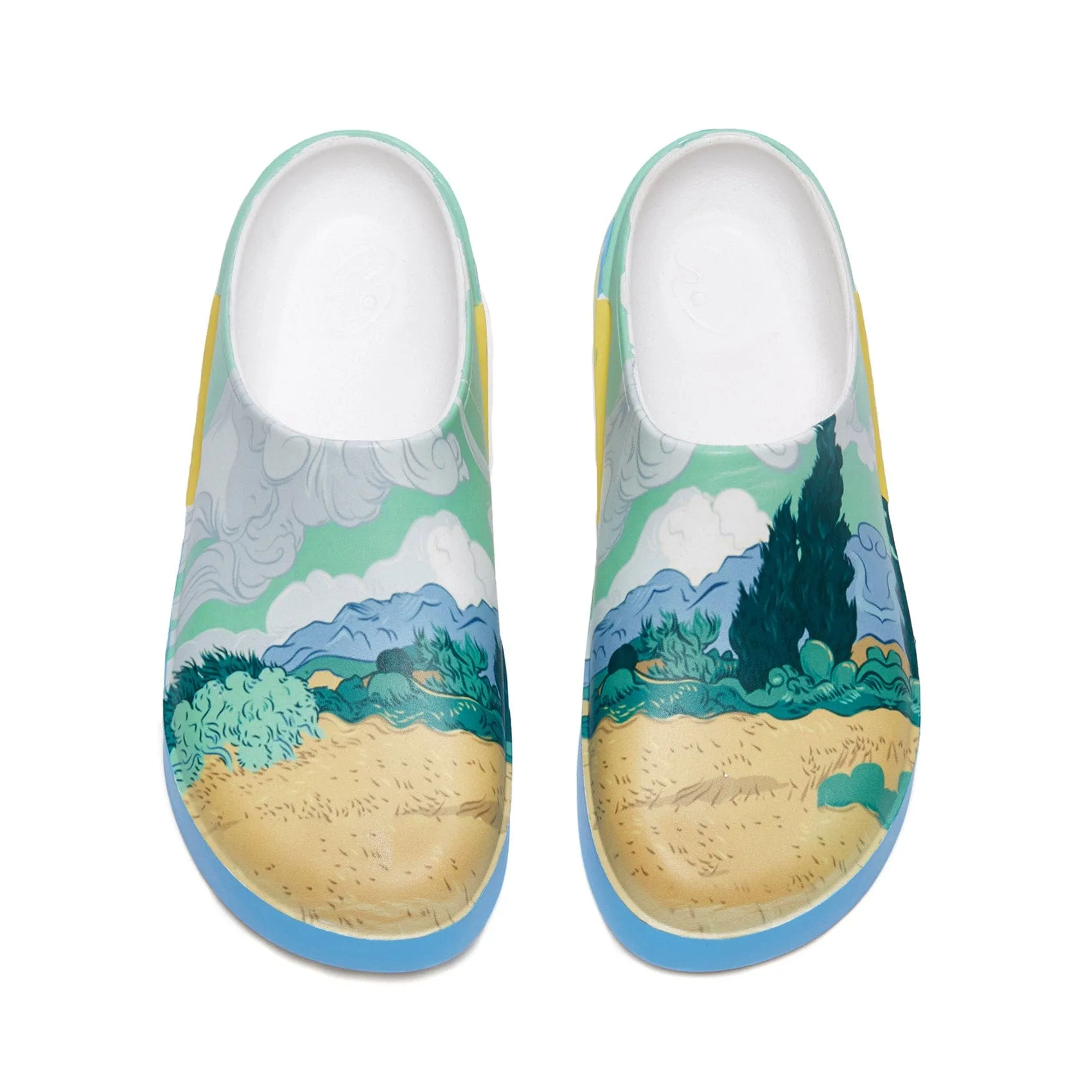 Van Gogh Wheatfield with Cypresses Tenerife I Women