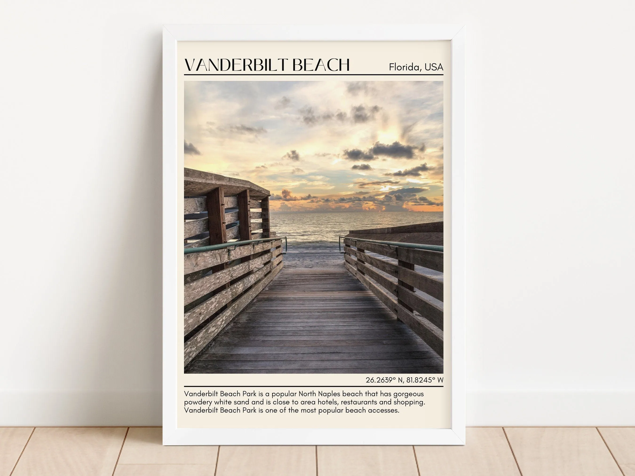 Vanderbilt Beach Wall Canvas, USA