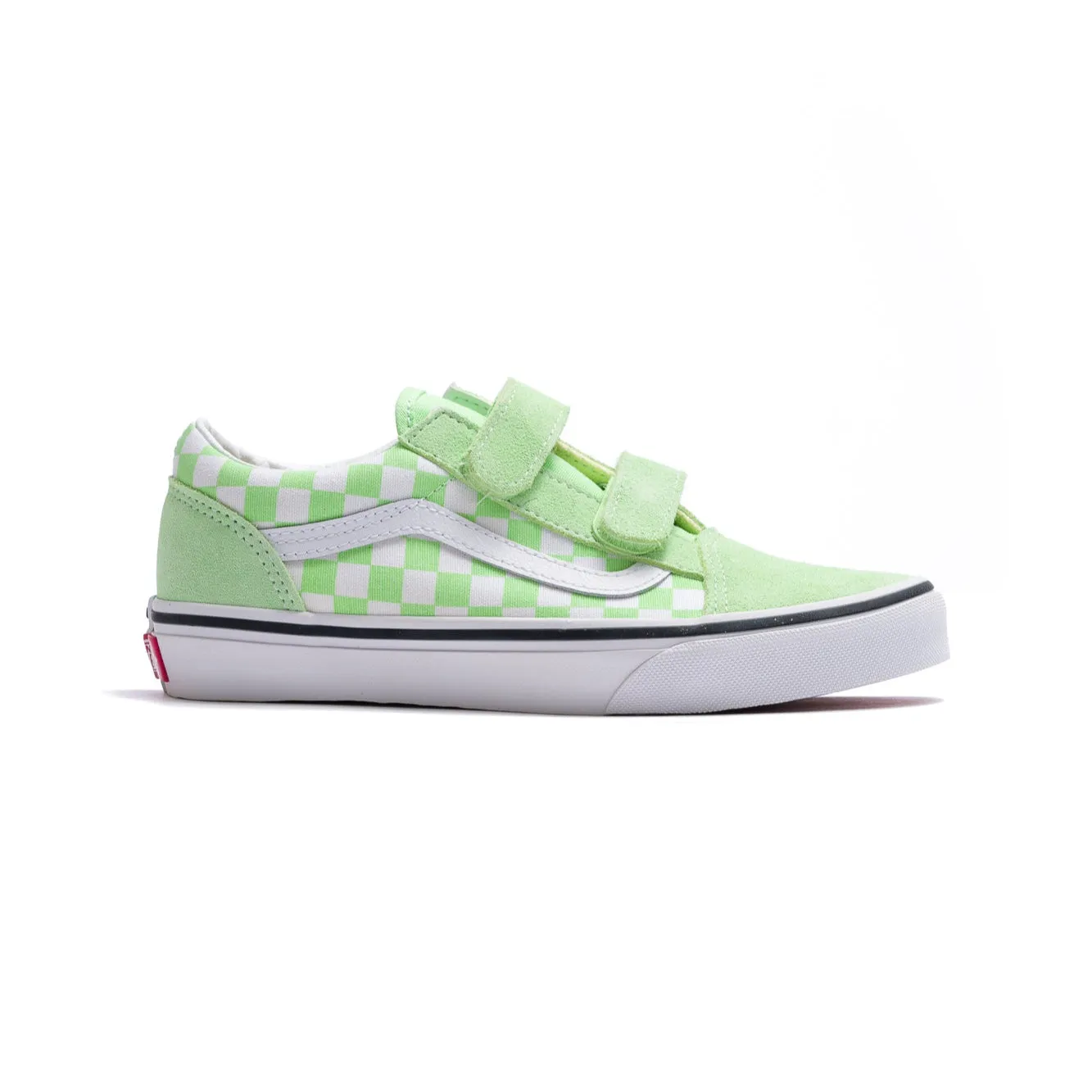 Vans Kids Old Skool V - Color Theory Checkerboard Pistachio Green