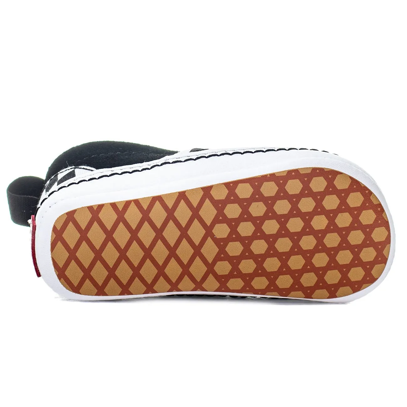 Vans Slip-On V Crib - (Checkerboard) Black/True White
