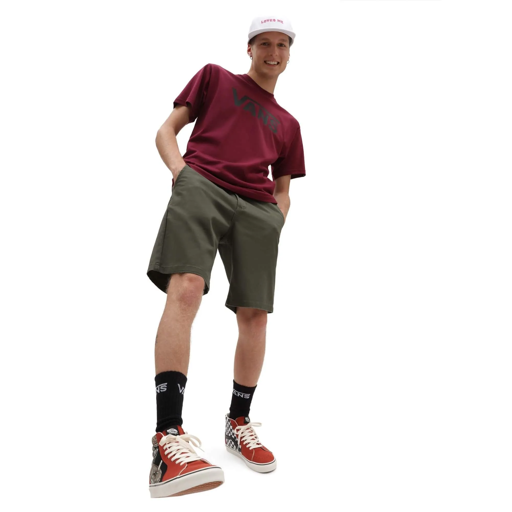 Vans Vans Classic T-Shirt Burgundy/Black