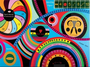 Vegas  | Acrylic On Canvas Original