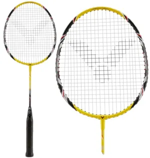 Victor AL-2200 Kiddy Junior Badminton Racket - Black / Yellow