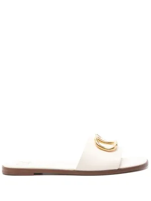 Vlogo signature leather sandals