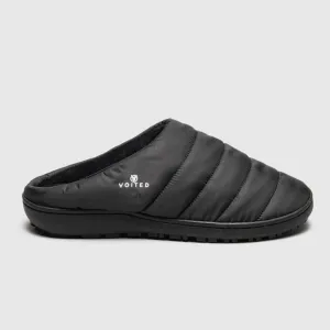 VOITED Soul Slipper - Lightweight, Indoor/Outdoor Camping Slippers - Black-V19