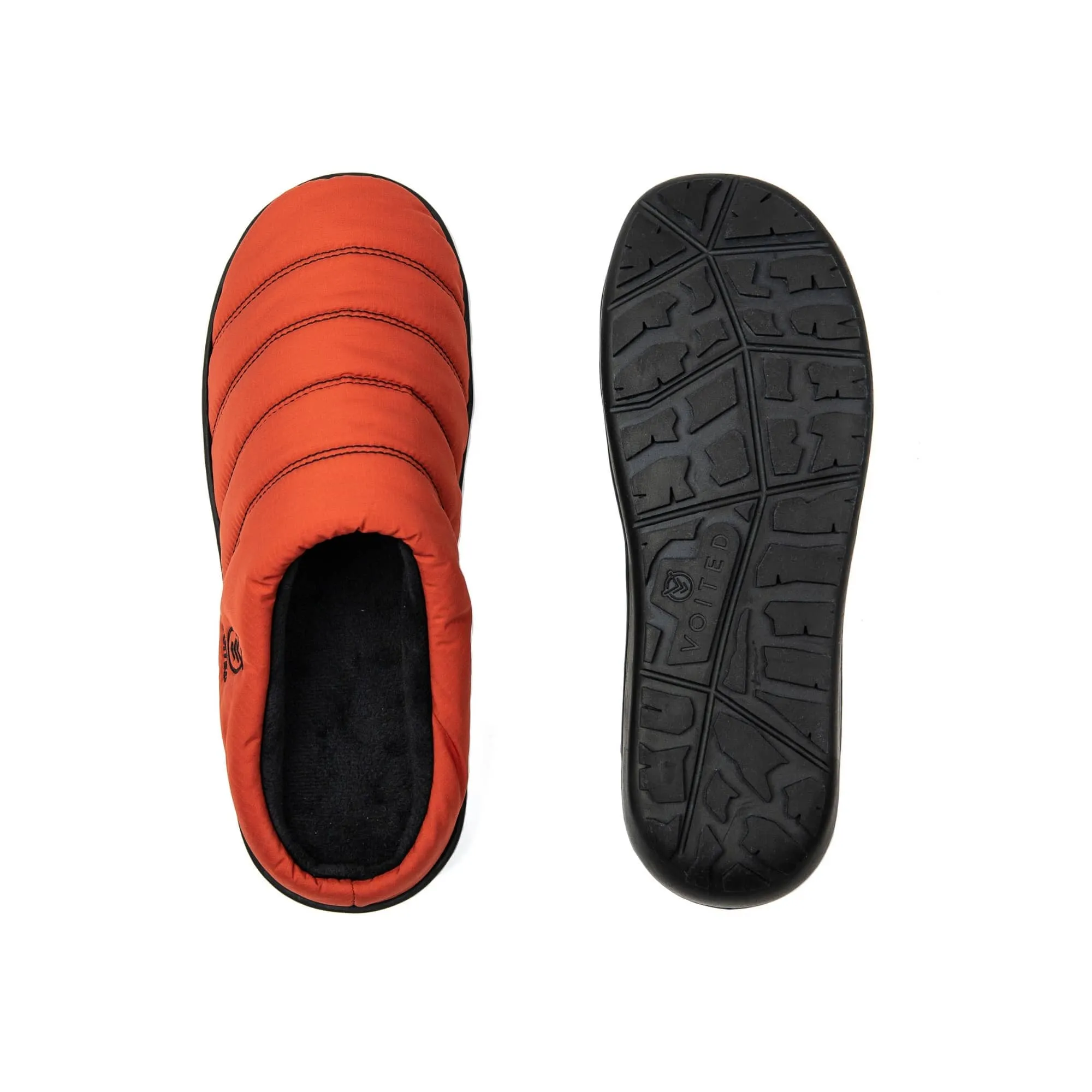 VOITED Soul Slipper - Lightweight, Indoor/Outdoor Camping Slippers  - Cinnabar