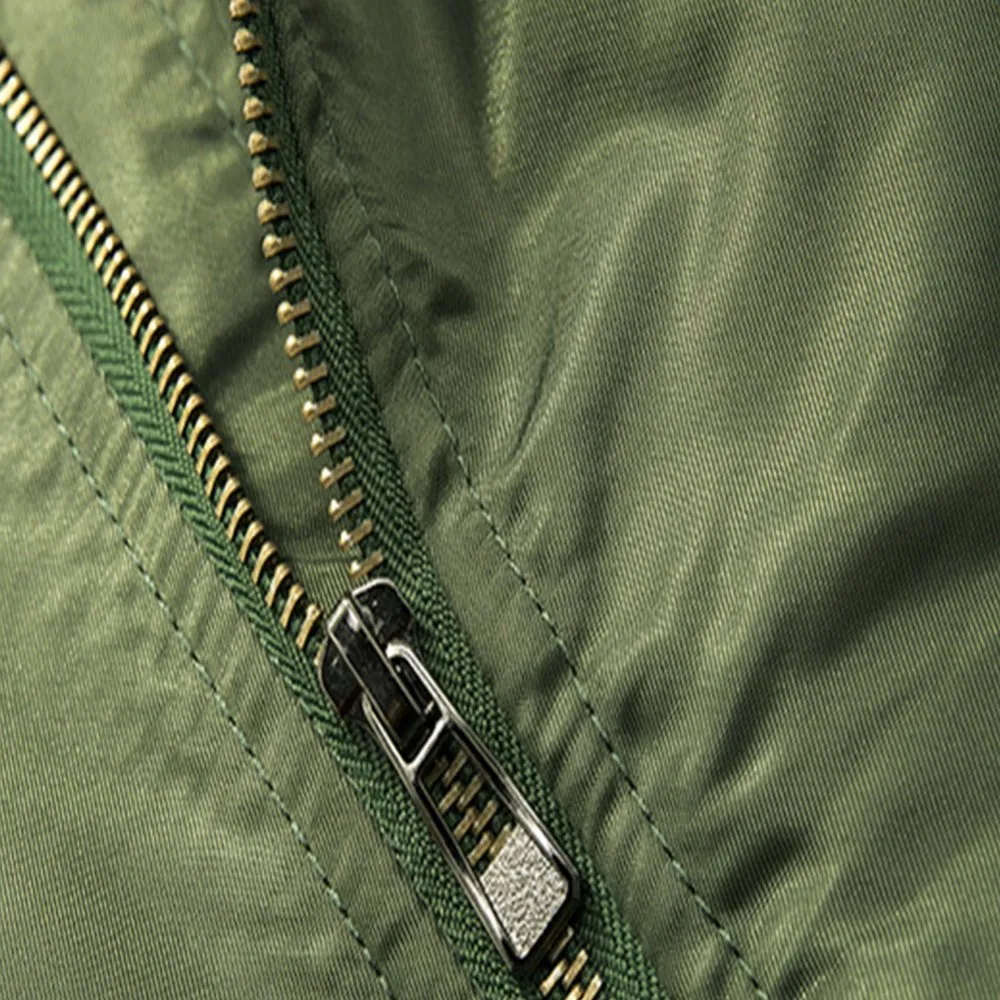 Warm Winter Casual Jacket -  Navy blue_M